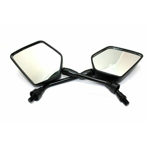 Зеркала мото пара SMP-044 прав резьба M10 черные SM-PARTS 910₽