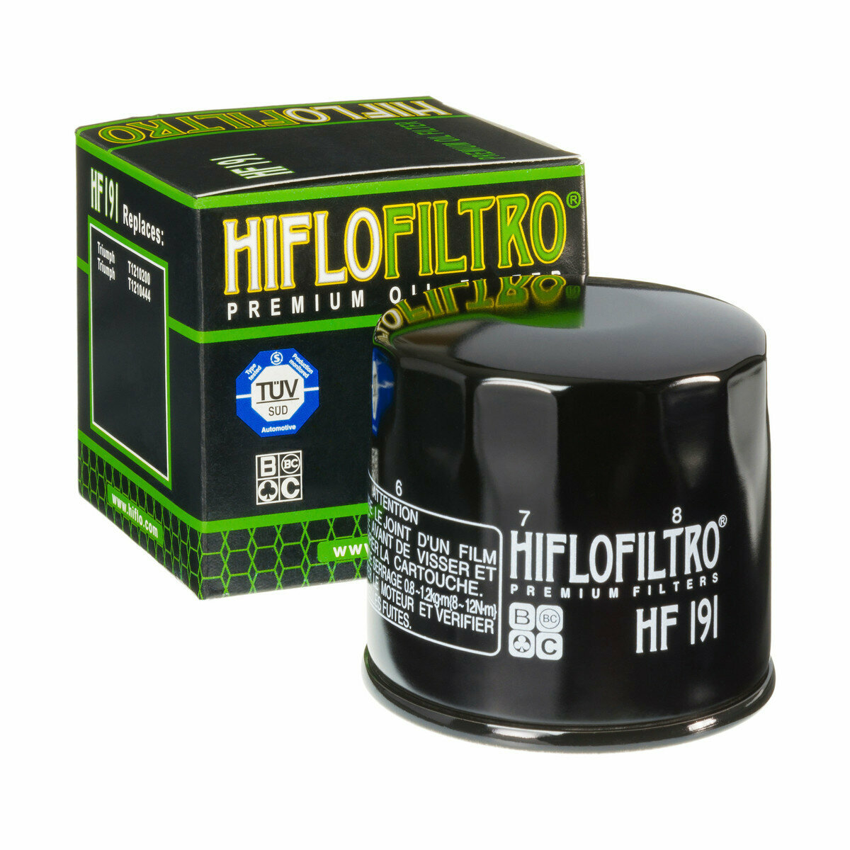 HIFLO FILTRO HF-191 - масляный фильтр