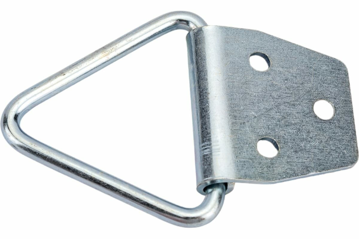 Ограничитель дверной, сталь, цвет белый Левша - фото №2