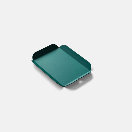 Поднос Delo S универсальный прямоугольный алюминиевый цвет изумрудный размер 25х192х22 см 3500₽