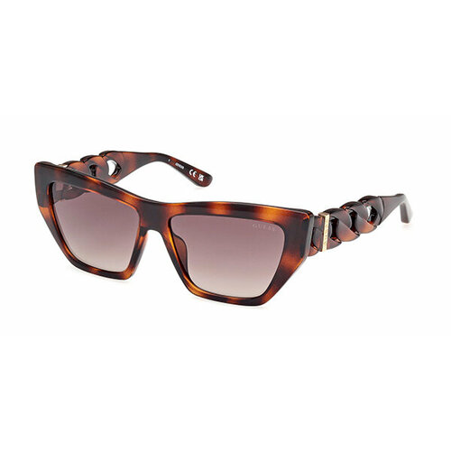 Солнцезащитные очки GUESS, черепаховый солнцезащитные очки gunnar circ int 00111 onyx