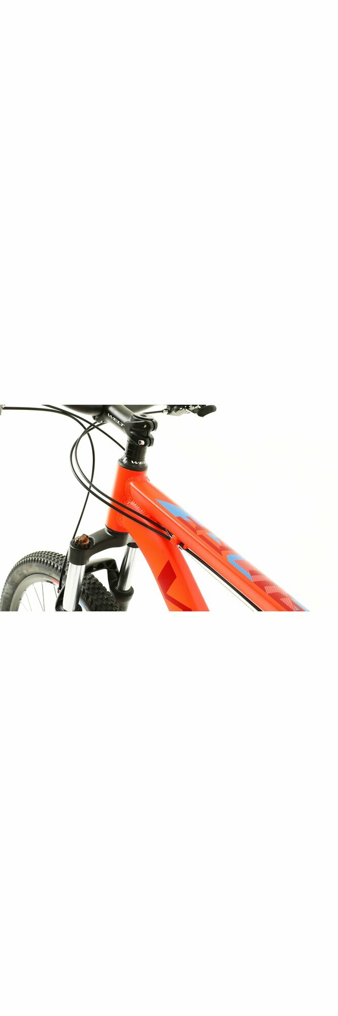 Велосипед горный Welt Ridge 1.0 D 27 (2022) оранжевый - фото №10