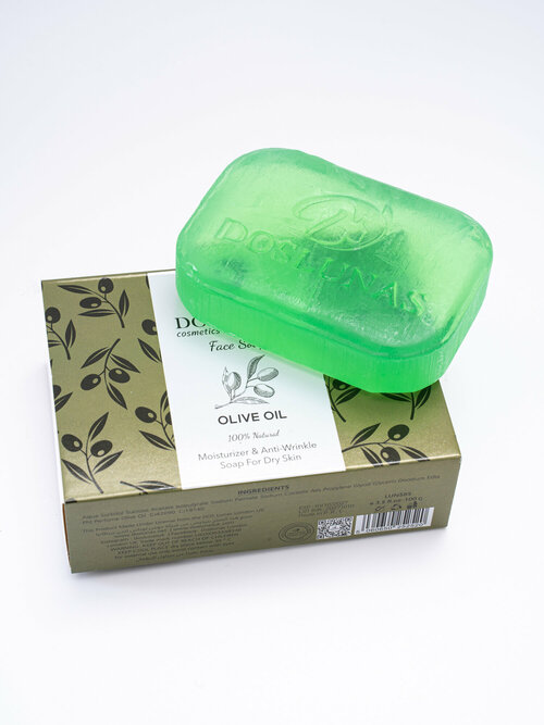 Мыло для лица DOS LUNAS с оливковым маслом 100g