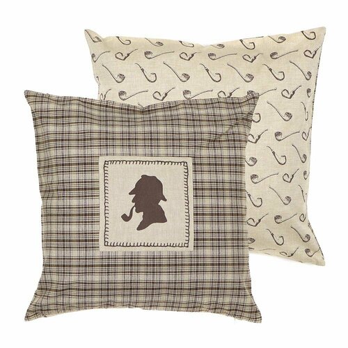 Декоративная наволочка Шерлок Хомс 5050 см ClayreEef арт SHO31 57568 1896₽