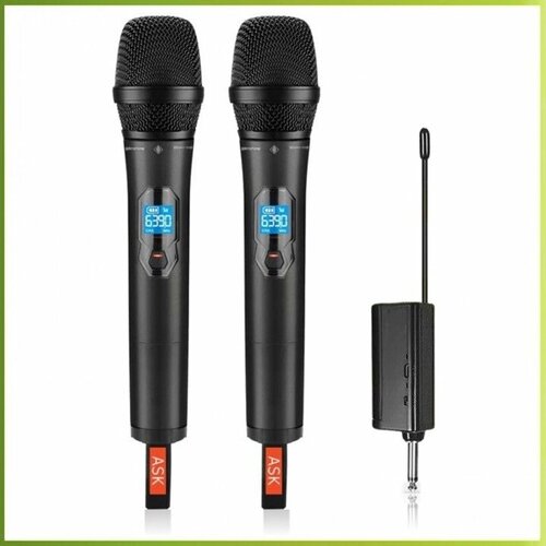 ASK MD-2 - компактная радиосистема два радиомикрофона UHF 597700₽