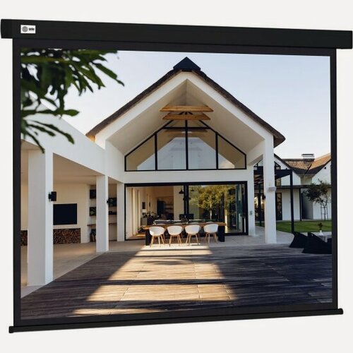 Изображение товара Экран Cactus 128x170.7см Wallscreen CS-PSW-128X170-BK 4:3 настенно-потолочный рулонный черный