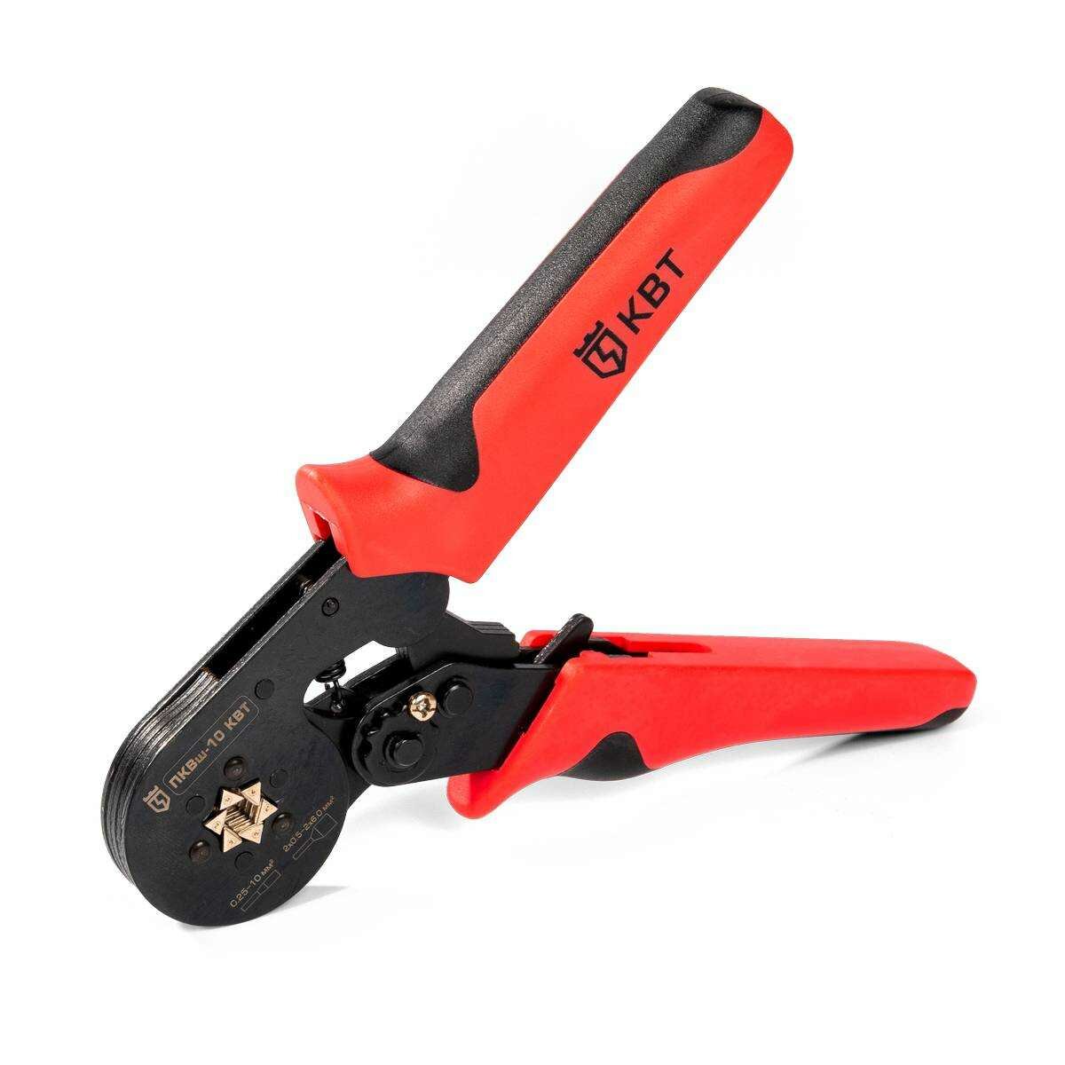 фото Пресс-клещи шестигранные КВТ ПКВш-10 {77669}