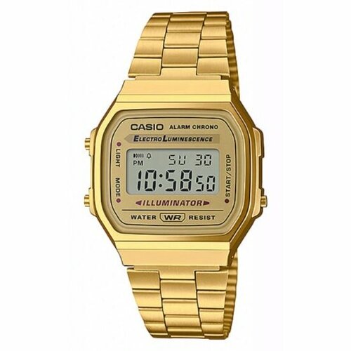 Наручные часы CASIO Vintage A168WG-9, золотой