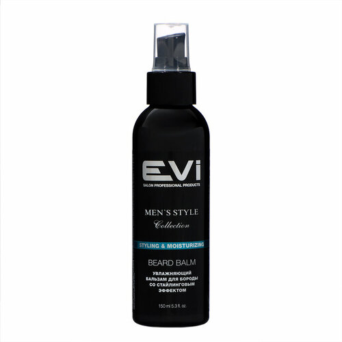 бальзам и масло для усов и бороды Lafitel Бальзам для бороды EVI Professional увлажняющий с эффектом стайлинга, 150 мл