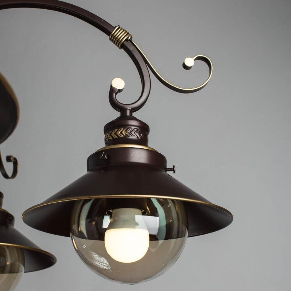 Люстра потолочная Arte Lamp 7 с поддержкой Алиса A4577PL-5CK-A - фото №3