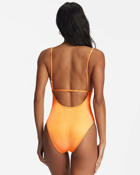 Женский Слитный Купальник Sol Searcher Orange Crush, Цвет разноцветный, Размер 8