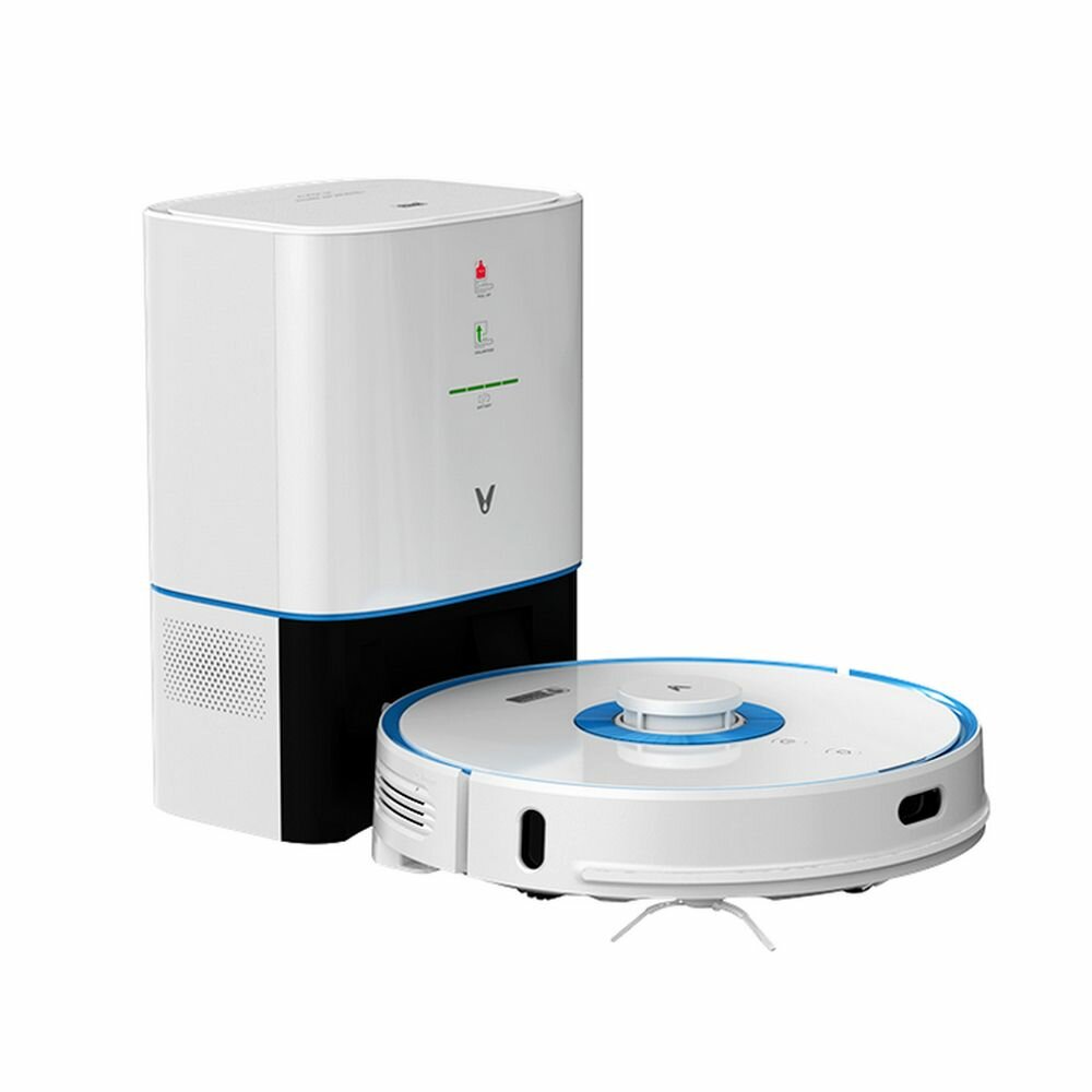 Робот-пылесос Viomi Vacuum cleaning Robot S9 UV White V-RVCLMD28D - фото №3