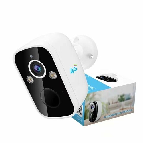 Автономная уличная 4G видеокамера с аккумулятором и ИК-подсветкой 7929₽