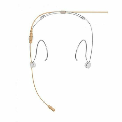 Субминиатюрный конденсаторный головной микрофон Shure DuraPlex IP57 всенаправленный цвет телесный разъем MTQG 6929300₽