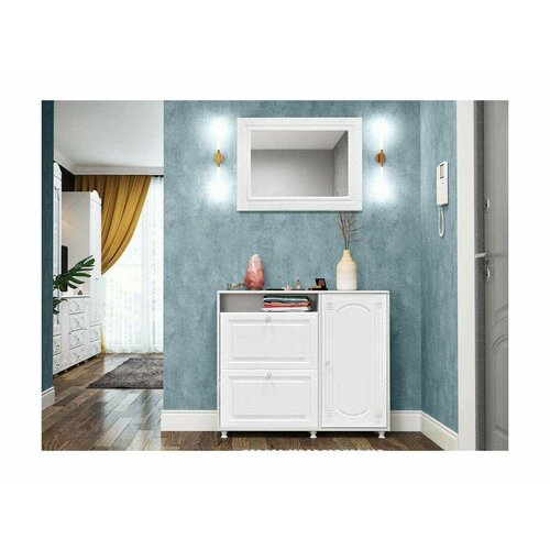 Прихожая Афина-11 белое дерево Белый 17104₽