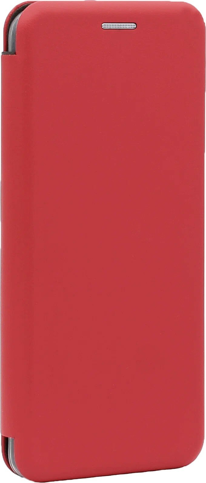 Чехол книжка для VIVO Y35, красный, с отделением для карт
