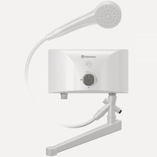 Изображение товара Проточный водонагреватель Thermex Vetro 5500 combi