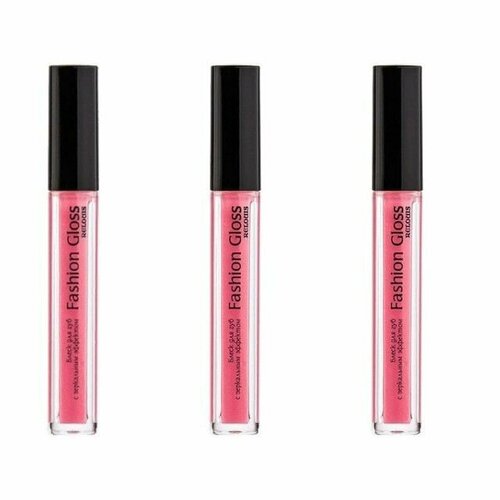 Relouis Блеск для губ с зеркальным эффектом Fashion Gloss, тон: 19 Роскошь Монако, 3.7 гр, 3 шт