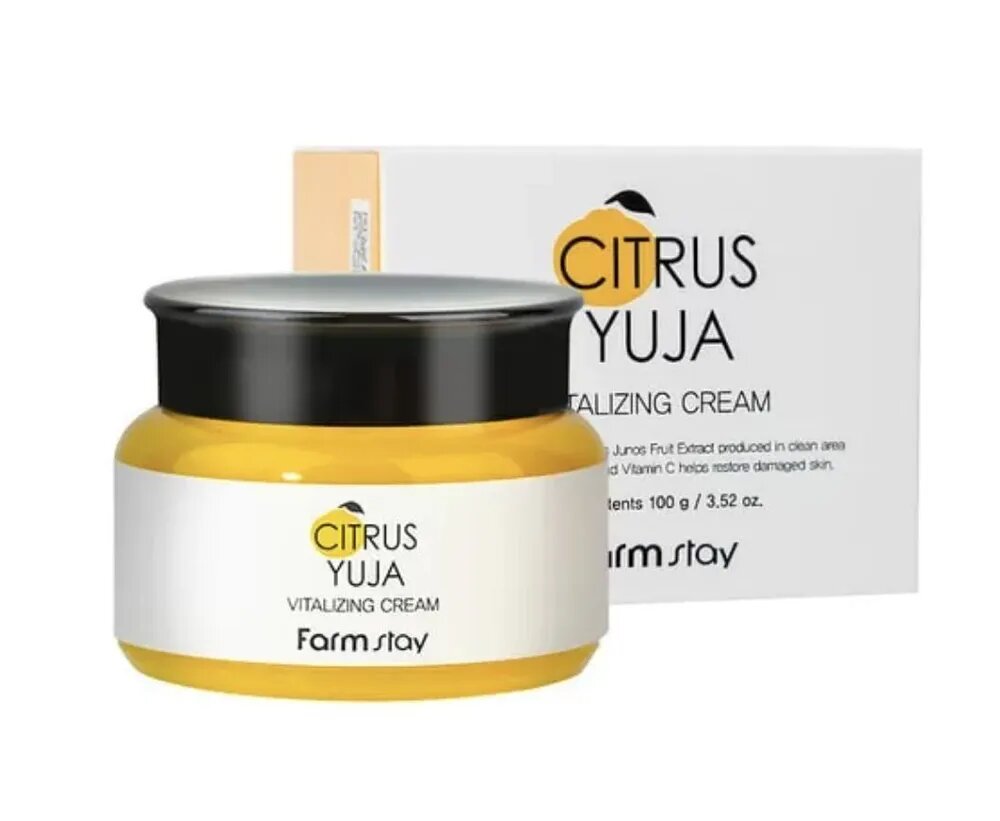 Крем для лица FarmStay Citrus Yuja Vitalizing Cream, 100 мл