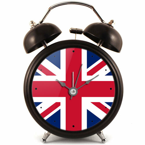 Оригинальный Будильник Британский флаг 1100₽