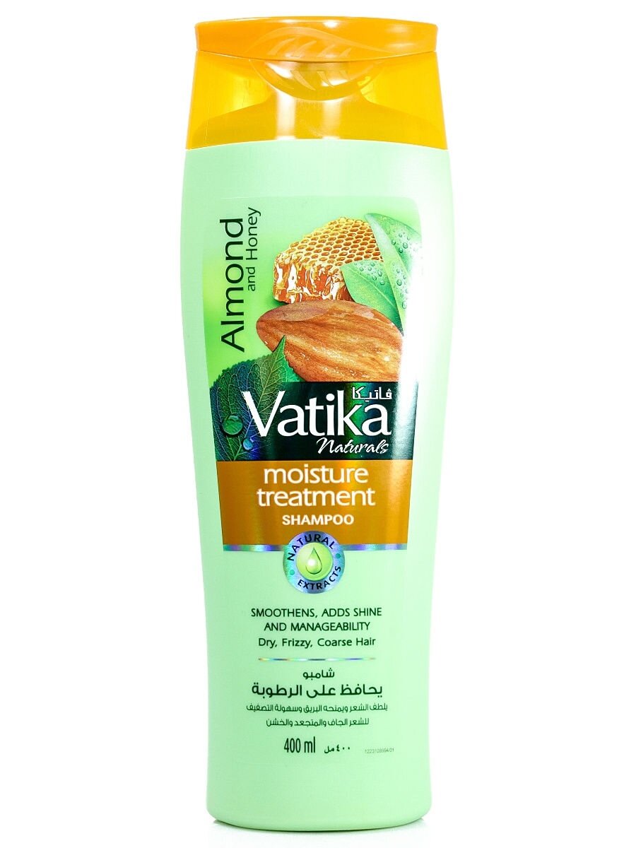 Шампунь для волос увлажняющий (Vatika Moisture), 400 мл