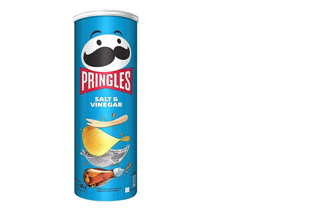 Чипсы Pringles картофельные соль и уксус 165г