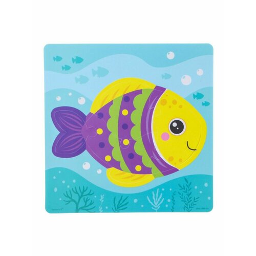 Пазл - игрушка для ванны головоломка Рыбка 4 детали EVA 361₽