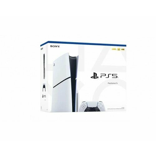 Игровая приставка Sony Playstation PS5 Slim disc (1024 / CFI-2000B / 100062408439) игровая приставка sony playstation 5 slim 1tb digital edition cfi 2000b