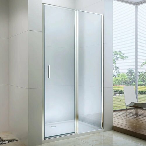 Душевая дверь в нишу Berges Wasserhaus Legos LS-2 120 см профиль хром стекло прозрачное 062025 26990₽