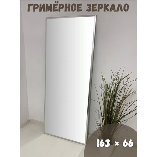 Интерьерное зеркало настенное 163/66 в алюминиевой раме цвет 