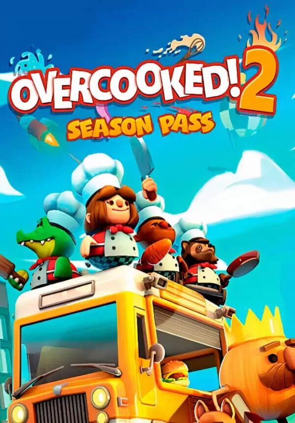 Overcooked! 2 - Season Pass (Steam; PC; Регион активации все страны)