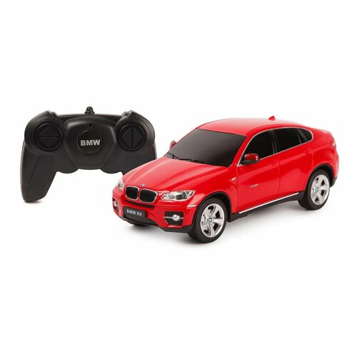 Машина Rastar РУ 1:24 BMW X6 Красная 31700 легковой автомобиль rastar bmw x6 31700 20 см черный