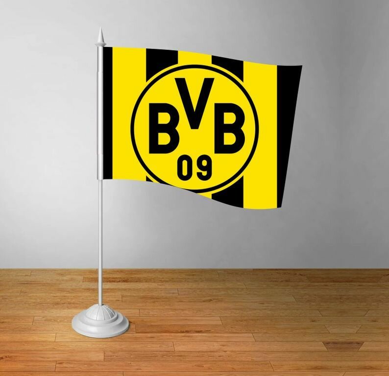 Флажок GOODbrelok Боруссия Дортмунд, Borussia Dortmund №9