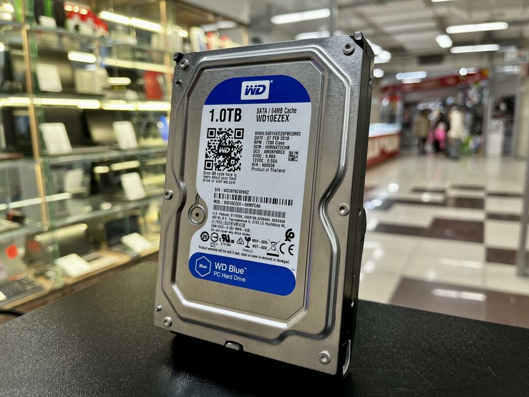 Жесткий диск 3.5 1Tb Western Digital WD10EZEX