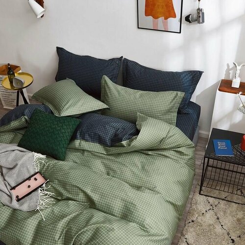 Комплект постельного белья 15 спальный наволочки 70х70 см Поплин SA-1335 Натали Постельное бельеКПБ 6000₽