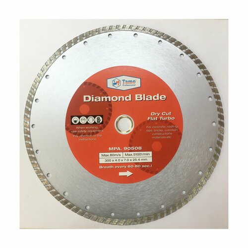 Диск алмазный 300 х 4 х 7 х 25.4 турбо TAMO