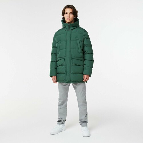 Куртка LACOSTE, размер T48, зеленый куртка lacoste размер t48 зеленый