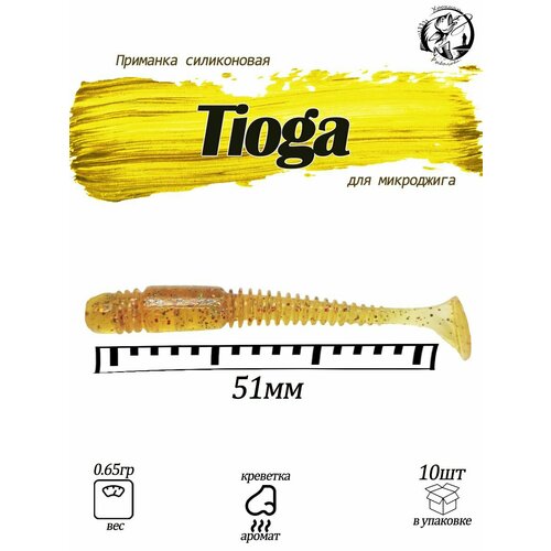 Tioga 2 Силиконовая приманка Fishing Chron съедобная резина