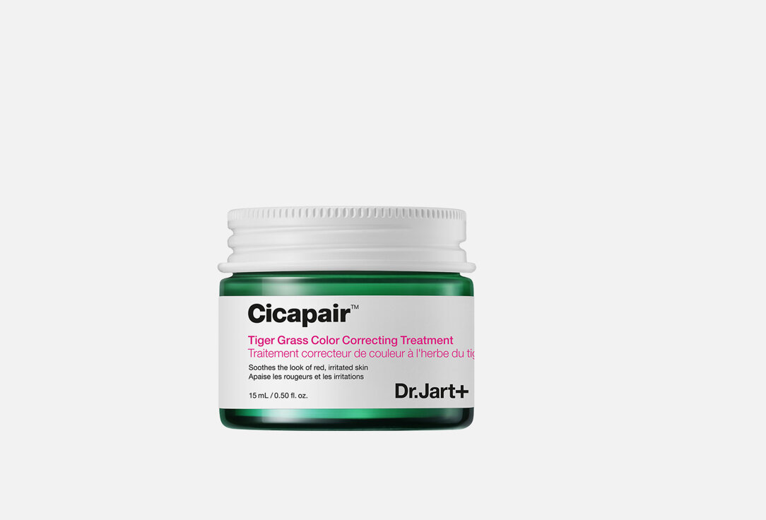 CC-крем корректирующий цвет лица Dr. Jart+, Cicapair Tiger Grass 15мл