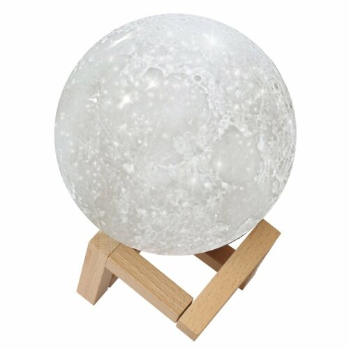 Ночник детский светильник LED лампа Лунная ночь 16 цветов d 15 см с пультом DASWERK 1500₽