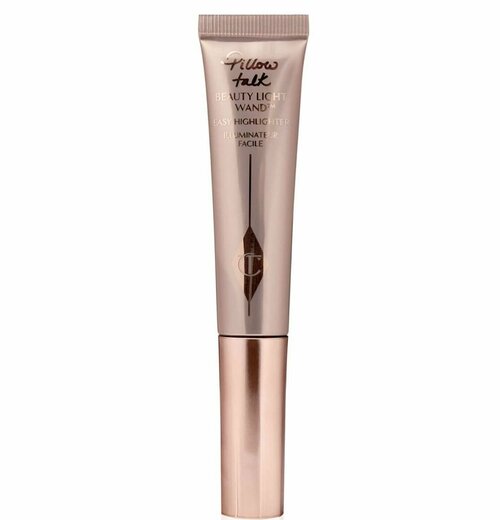 Кремовый хайлайтер мини формат CHARLOTTE TILBURY Hollywood Beauty Light Wand оттенок Pillow Talk 5 мл