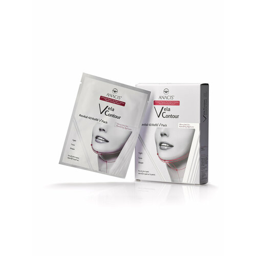 ANACIS / Лифтинг маска для коррекции овала лица корея 5 масок / Корейская премиальная уходовая косметика / Маска для лица против целлюлита