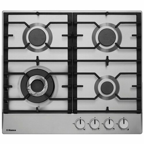 Встраиваемая варочная панель Варочная поверхность газовая 60 см BHGI611839 4 конфорки 1х1 кВт 2х18 кВт WOK 1х35 1980000₽