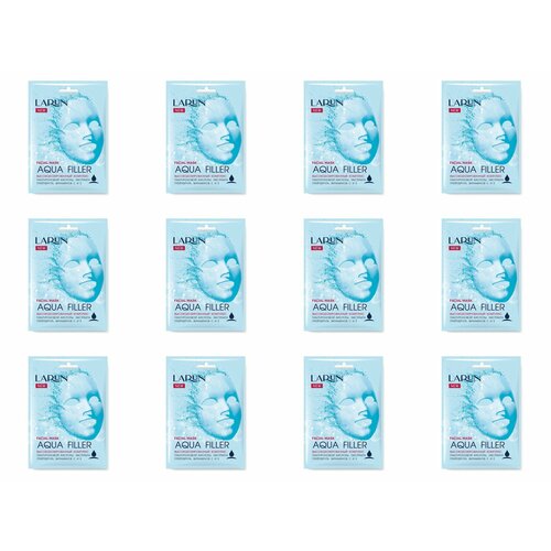Larun Маска для лица тканевая Aqua Filler 25 мл 12 шт 1398₽