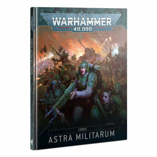 Книга правил Games Workshop Warhammer 40000: Codex - Astra Militarum 9-ая редакция на английском