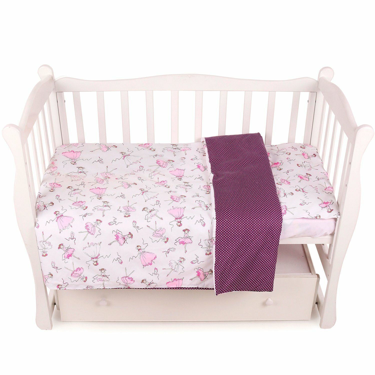 фото Amarobaby комплект в кроватку Baby Boom Амели (3 предмета)