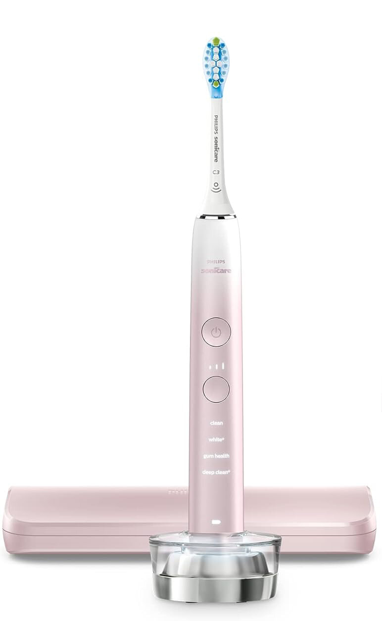 Звуковая зубная щетка Philips Sonicare DiamondClean 9000 HX9911/68, розовый градиент