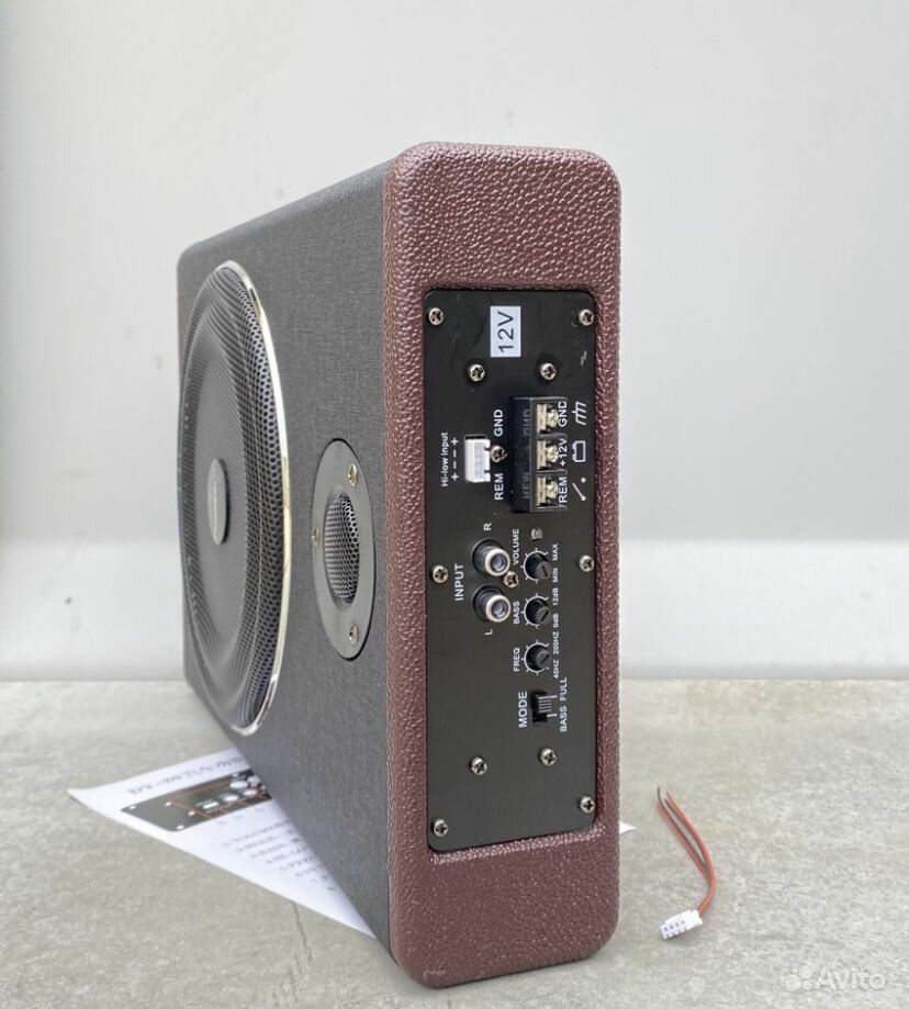 Сабвуфер компактный напольный со встроенным усилителем Pioneer.GB 8 дюйм 1500W 801C — фото 1