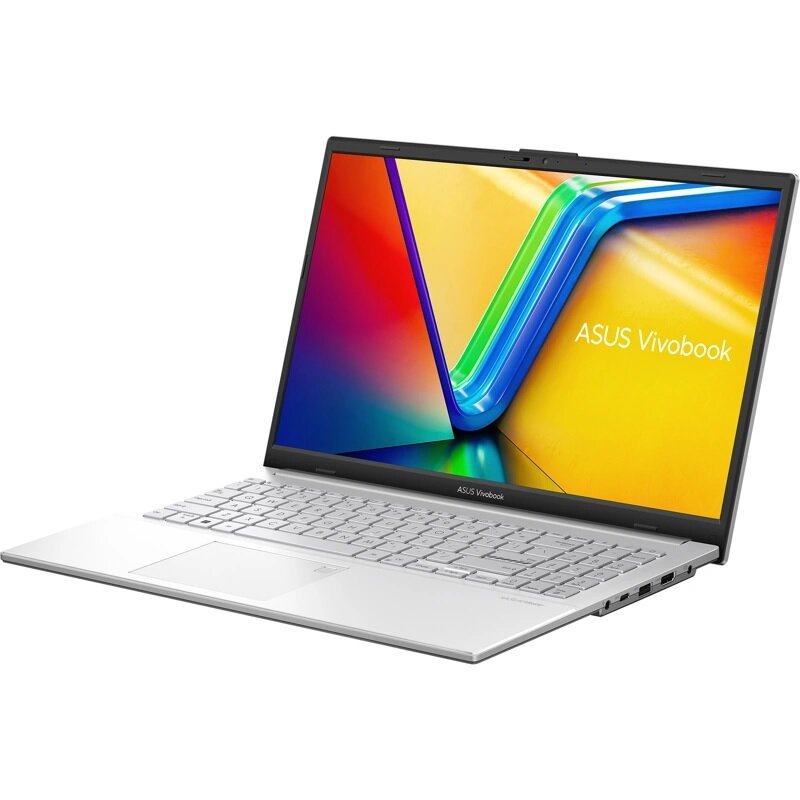 Ноутбуки ASUS Vivobook Go 15 E1504FA-BQ073W AMD Ryzen 5 7520U /LPDDR5 8GB/512GB M.2 SSD /15.6" FHD IPS (1920 x 1080)/WIN11 HOME RUS/Cool Silver/1,6Kg(90NB0ZR1-M00L60)