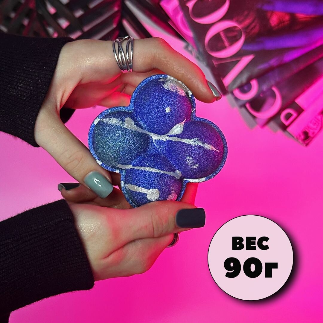 3D форма для бомбочек Bubbles 4 (7 см) — фото 1